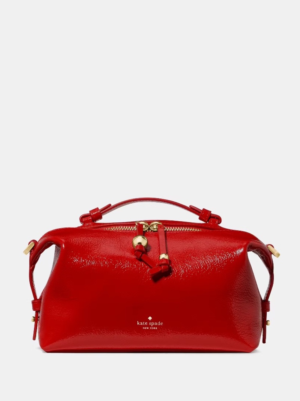 New Kate Spade NY Billie patent Leather Crossbody Bag Red